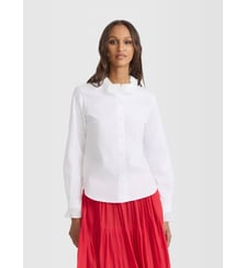 chemise à col mao volanté Agnès b.