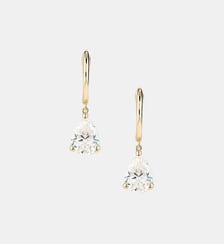 Boucles d'oreilles Rose Or Jaune PIAPARIS