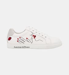 Baskets En Cuir Simone Artdesmaux Amoureuse Bons Baisers