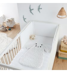 Gigoteuse percale de coton hiver panda La Redoute Interieurs