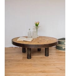 Table basse en céramique Léonie N°389- Produit chiné Debongout