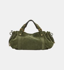 Sac à main en cuir velours - 24H Gerard Darel