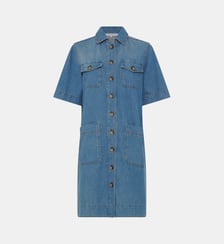 Robe droite en denim à poches - RANI Gerard Darel