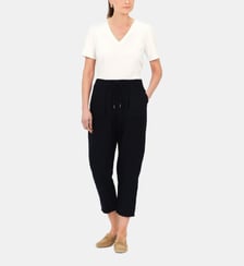 Pantalon ignace - Motif uni - Coupe droite Caroll