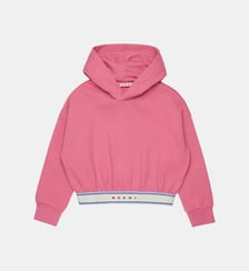 Sweat à capuche avec logo Marni