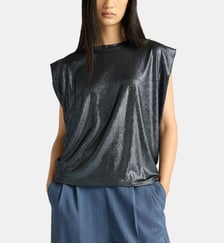 T-Shirt enna en jersey laminé Momonì