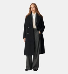 Manteau long effet poilu Ikks