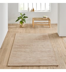 Tapis 100% Tencel™, fait main, aspect vieilli La Redoute Interieurs