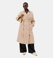 Trench-coat oversize déperlant Lacoste