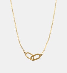 Collier chaîne à maillons entrelacés en acier inoxydable Balaboosté