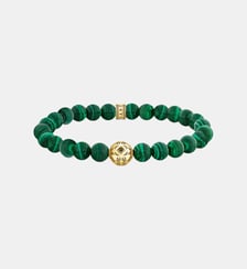 Bracelet de Beads en gemmes vertes Thomas Sabo