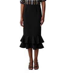 Jupe midi volants évasés Claudie Pierlot