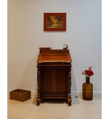 Secrétaire vintage en bois Edouard N°699- Produit chiné Debongout