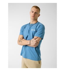 T-shirt droit signature en coton Guess Jeans