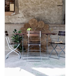 Ensemble de table et chaises d'extérieur Auguste N°19- Produit chiné Debongout