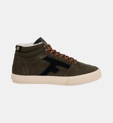 Baskets cuir suede WALNUT MID Faguo