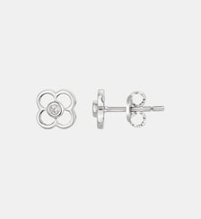 Boucles d'oreilles Fiorenza en Argent avec diamant blanc La Garçonne Diamant