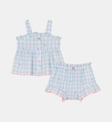 Haut bretelle ensemble + short Billieblush