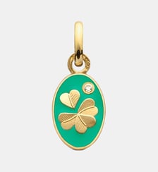 Pendentif Or Jaune & Diamant Trèfle Arthus Bertrand