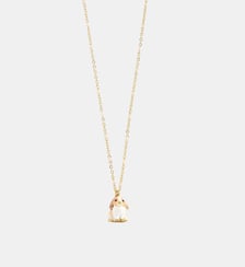 Collier pendentif lapin bélier Les Néréides
