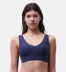 Brassière coques v neck seconde peau Chantelle