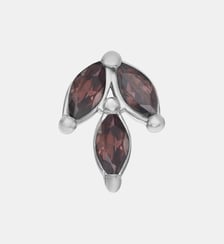 Boucle d'oreille puce Instinct or Nebuleuse Bijoux