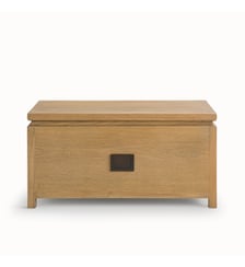 Coffre chinois chêne et plaqué AM.PM