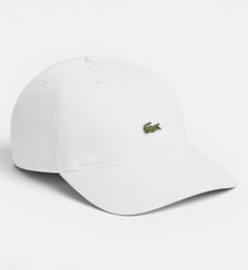 Casquette badge en Piqué Lacoste