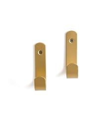 Lot de 2 patères en métal acier La Redoute Interieurs