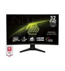 Ecran PC Gamer MAG 32C6X 32" Incurvé 1500R Full HD 250Hz VA HDR10 Adaptive-Sync MSI