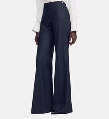 Pantalon de costume en laine Sandro