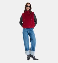 Gilet Gaspard Carmin Zapa