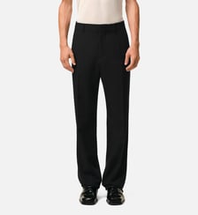 Pantalon Droit en Laine AMI Paris