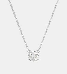 Pendentif Stilla, Métal rhodié Swarovski
