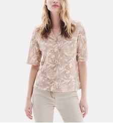 T-shirt tevelina2 - Motif imprimé - Coupe droite Caroll