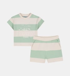 Ensemble t-shirt et bermuda Kenzo Kids