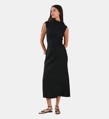 Robe longue Kalmar Brown tencel Noyoco