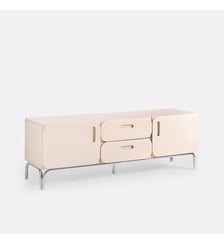 Meuble TV 2 portes 2 tiroirs, 150 cm La Redoute Interieurs
