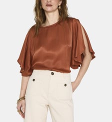 Blouse Manches À Volants Daren Maison 123