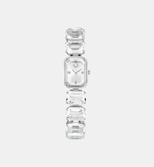 Montre, Bracelet taille octogone, Acier inoxydable Swarovski