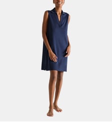 Robe courte col polo en tricot Laurence Tavernier