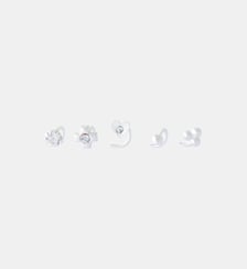 Set de 5 piercings nez en argent garanti et zircon Balaboosté