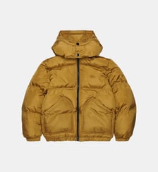 Veste matelassée avec logo imprimé Diesel Kids