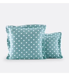 Taie d'oreiller flanelle imprimé pois La Redoute Interieurs