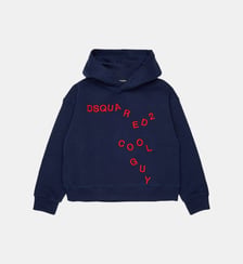 Sweat à capuche avec logo Dsquared2