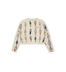 Pull ras du cou avec logo Marni