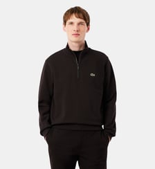 Sweatshirt col montant zippé molleton Lacoste