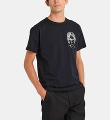 T-shirt brando en coton sérigraphié artiste rafael gray Agnès b.