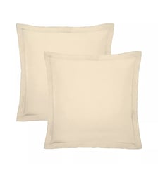 Lot de 2 taies percale de coton Garnier Thiebaut