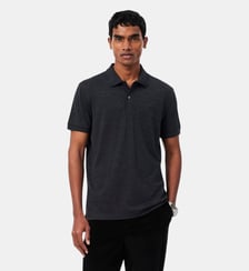Polo jersey laine mélangée regular fit Lacoste